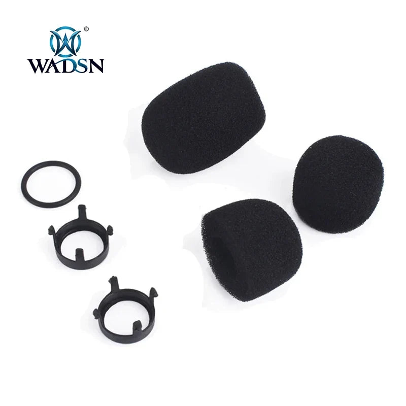 Tactical Headset Microphone Sponge Covers - Replacement Foam Accessories for Comtac Series Headphones WZ160