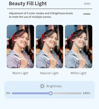 360° Rotation Gimbal Stabilizer & Selfie Stick – Tripod for iPhone & Smartphone Live Photography