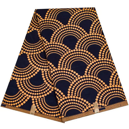 African Print Ankara Fabric - Traditional Party and Wedding Sewing Cloth