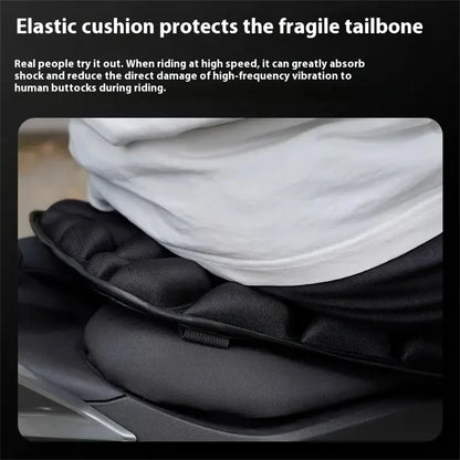 Universal Motorcycle Seat Cushion - Thick Shock-Absorbing Heat-Insulating Comfort Pad