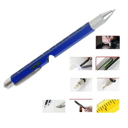 9-in-1 Multi-Tool Pen — Multifunctional Writing Gadget, Perfect Christmas Gift for Men