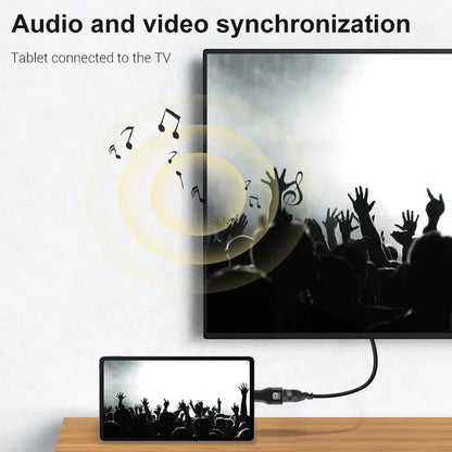 HDMI-Compatible Adapter – Mini/Micro HDMI to HDMI, 8K 60Hz, 4K 120Hz/144Hz Male to Female Converter for HDTV, Laptop, PS5