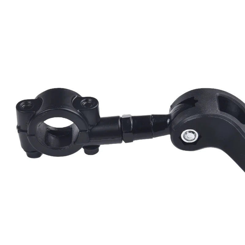 Adjustable Bicycle Rear View Mirror – Rotatable Handlebar Reflector with Wide-Angle Back Sight & Installation Tools