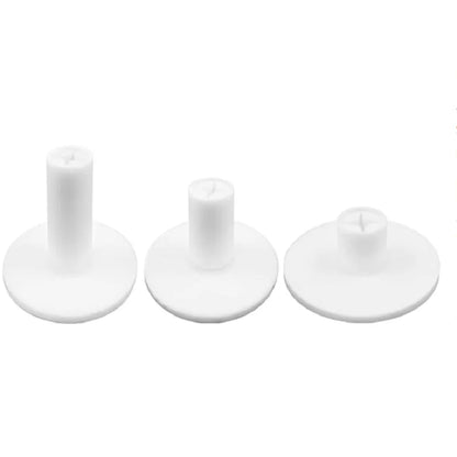 3PCS Golf Practice Tees – 25mm/38mm/50mm Rubber Tees for Indoor & Outdoor Driving Range
