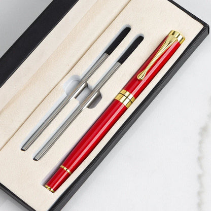 Luxury Metal Ballpoint Pen Gift Set — School, Business & Office Signature Roller Pen, Student Stationery Supplies