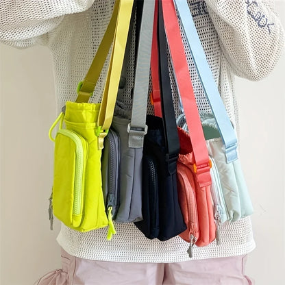 Mobile Phone & Water Bottle Crossbody Bag – Waterproof Shoulder Bag for Yoga, Running, Sports & Outdoor Activities