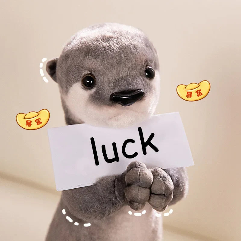Blessing Animal Plush Toys — Red Panda, Sea Otter, Kangaroo & Otter Stuffed Gifts