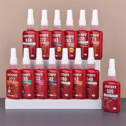 Screw Glue Anti-Loosening Fastening Adhesive | Corrosion & High-Temperature Resistant Thread Sealing Glue