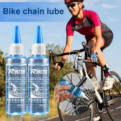 60ML Bicycle Chain Lubricant - Dry Lube Waxy Maintenance Oil for Long-Lasting Bike Chain Care, MTB & Road Bike Accessory