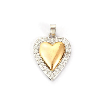 18K Gold Plated Sunflower Star Pendant – Brass Micro Pave Cubic Zirconia DIY Necklace Jewelry Making Charm