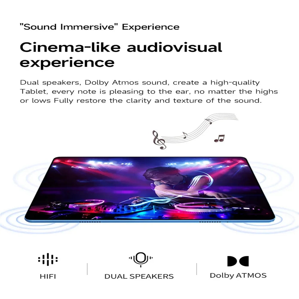 2025 15" Pro Android Tablet – Snapdragon 870, 22GB+2TB, 20000mAh, 5G Dual SIM, WiFi, HD 4K Mi Tab