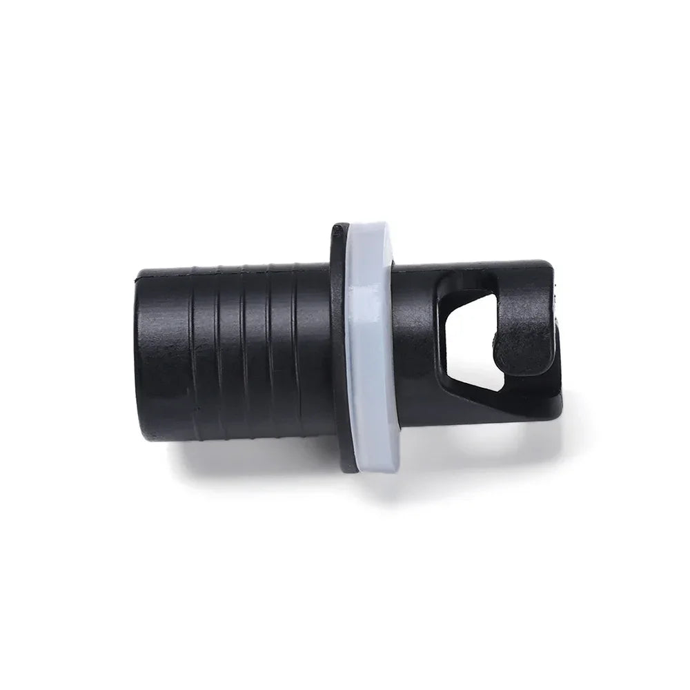 Water Sports Inflatable Boat Connector – PVC Nylon Air Valve Caps, Screw Hose Adapter & Raft Foot Pump for Fishing Kayak Accessories