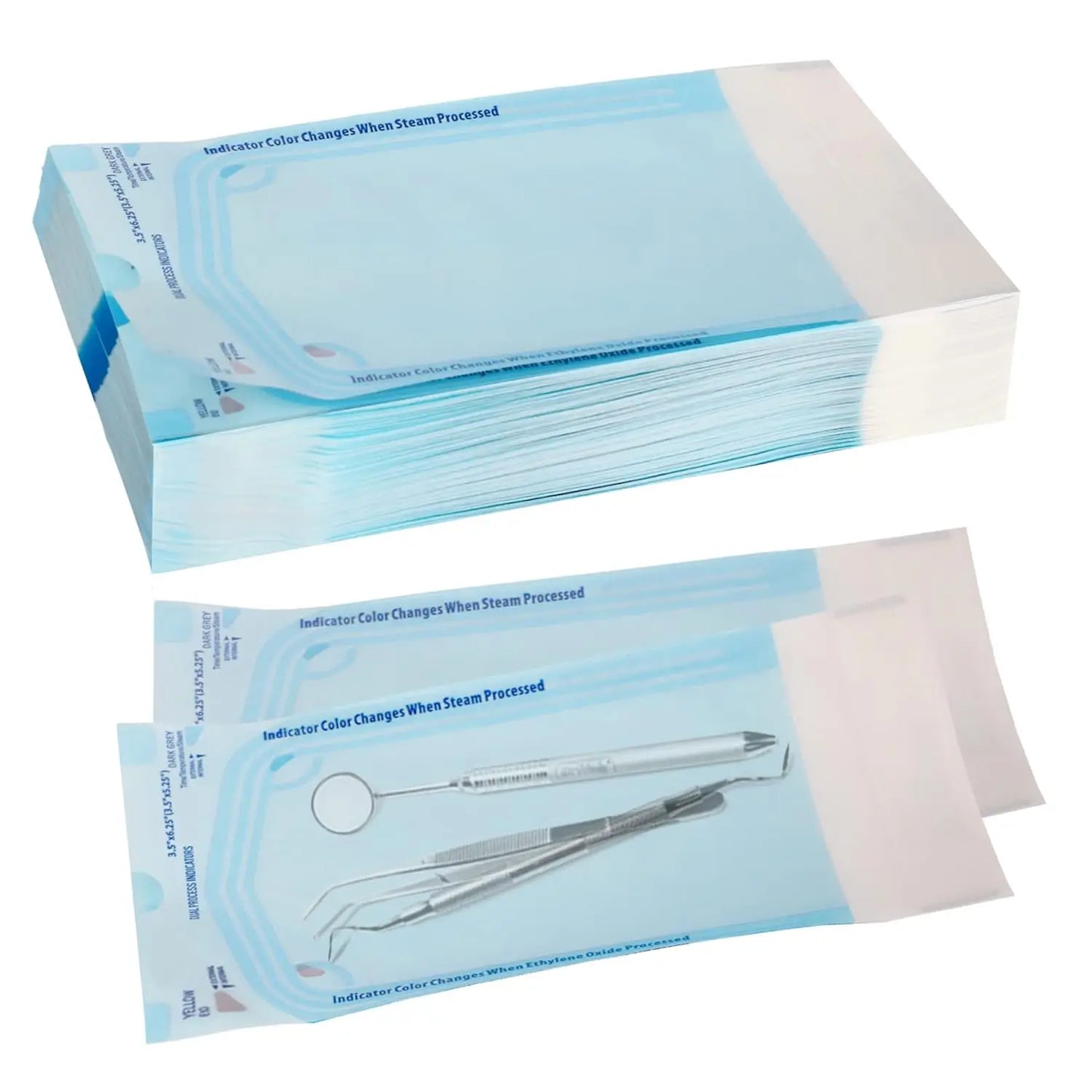 MAMBA Disposable Self-Sealing Sterilization Pouches – 10/20PCS Self-Adhesive Clean Bags for Tattoo Supplies