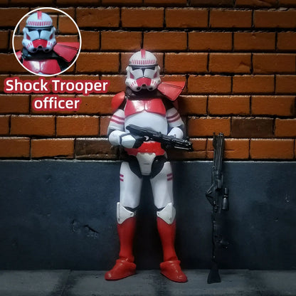 Star Wars 3.75" Clone Trooper Action Figure — 1/18 501st & 187th Legion REX ARF P1/P2 Toy Model