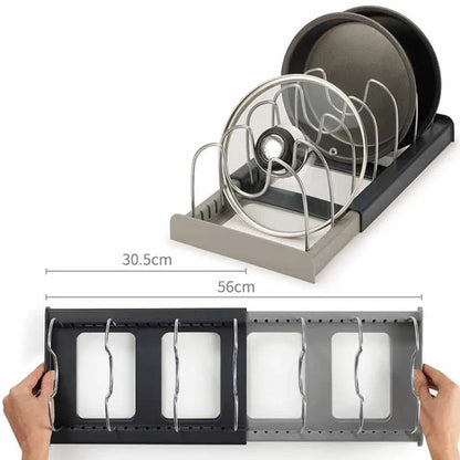 Kitchen Sink Organizer Rack — Adjustable Dish Drying Shelf for Bowls, Plates & Storage, Desktop Holder Accessories