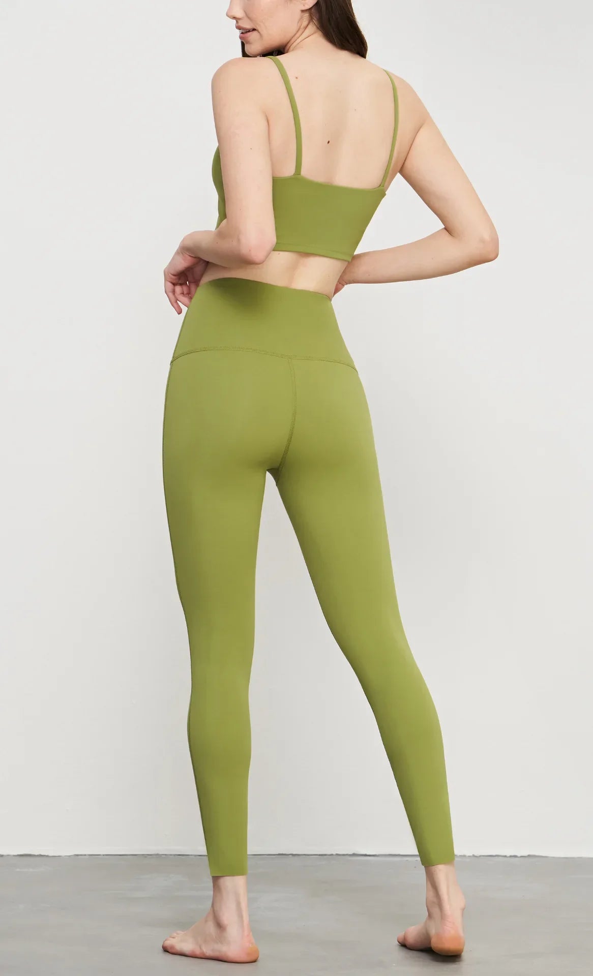 Women’s Lycra Four-Way Stretch Yoga Pants – High Waist Seamless Sports Leggings, T-Line Free Gym Fitness Wear