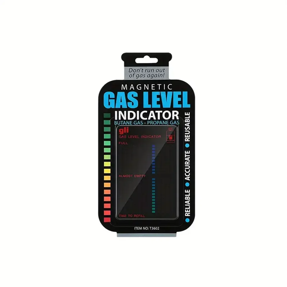Gas Tank Level Indicator – Practical Propane, Butane & LPG Fuel Gauge with Adhesive for Accurate Gas Measurement