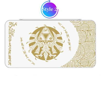 Game Card Case for NS Switch OLED Lite – Protective Storage Box with 24 Card Slots, Tears of the Kingdom Style
