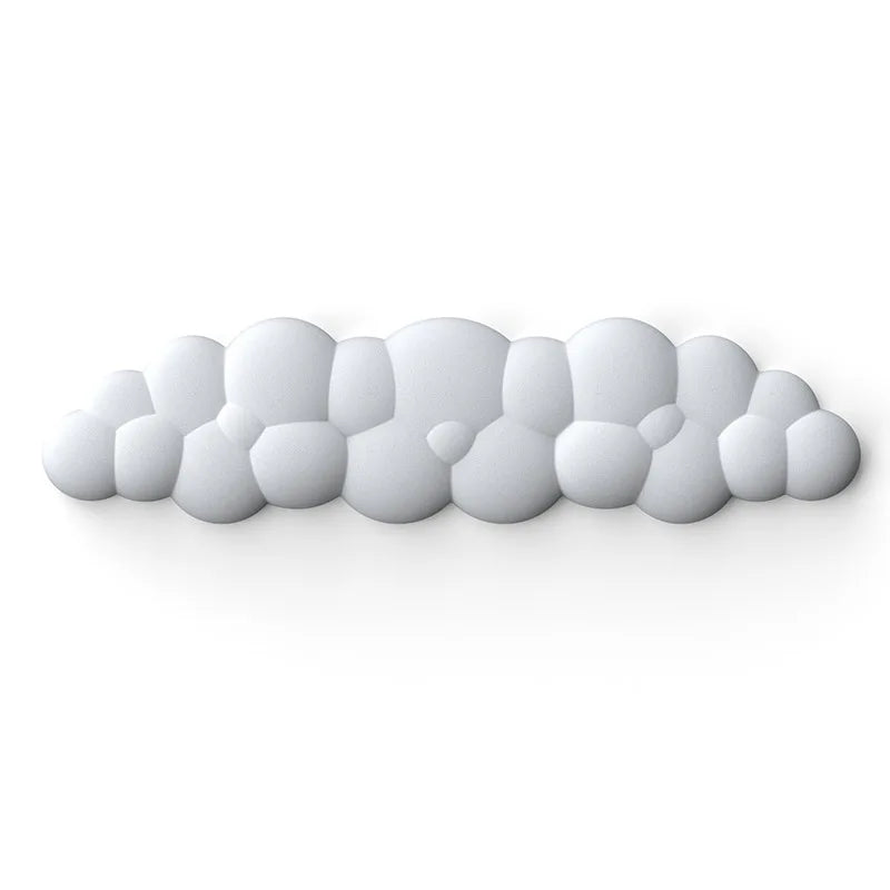 Memory Foam Mouse Pad with Wrist Rest – Anti-Slip Keyboard Cloud Desk Pad for Office & Gamer Comfort