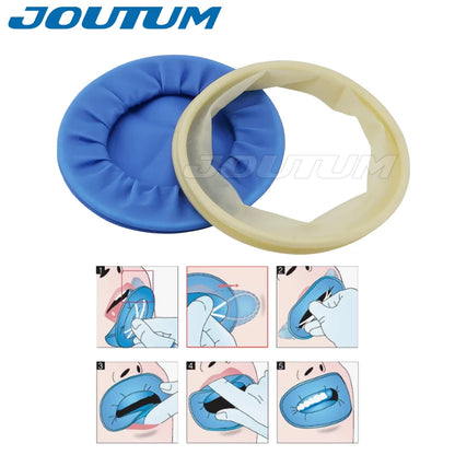 10Pcs Disposable Dental Mouth Opener Set – Rubber Oral Cheek Retractor Expanders for Dentistry Tools & Dental Procedures
