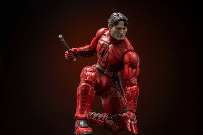 FlefToys Marvel Daredevil Action Figure — 8" Classic Red Shadowland Reborn Black, Devil Defenders Matt Murdock Legends In Stock
