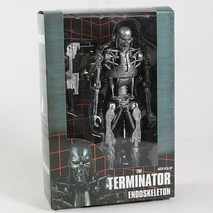 NECA Terminator 2 T-800 Arnold Schwarzenegger PVC Action Figure - 7" 18cm Collectible Model Toy