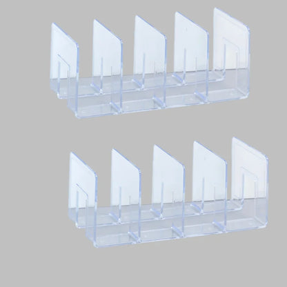 Acrylic Handbag Storage Rack – Transparent Divider Organizer for Luxury Bags Display & Storage