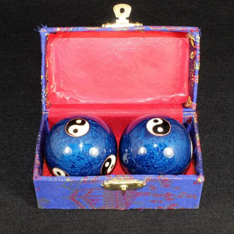 Baoding Balls - 2PCS 1.85-Inch Metal Meditation & Hand Exercise Balls with Chimes