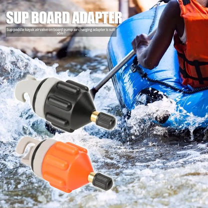 Hot Boat Air Valve Adapter – Durable Nylon Kayak Inflatable Pump Adapter for SUP Board, Wear-Resistant Rowing Accessory