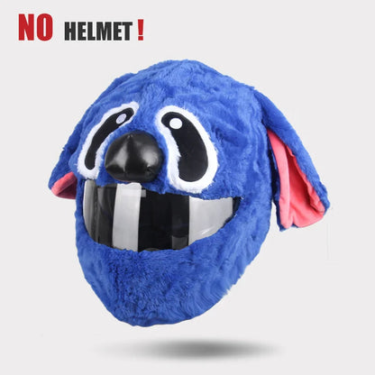 2025 New Funny Motorcycle Helmet Cover, Full Helmet Christmas Cap Gift, Personalized Motorbike Crash Case