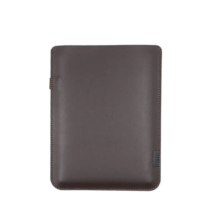 Ultra-Thin PU Leather Tablet Sleeve - Side Access Pen Slot Bag for iPad Mini, Air & Pro 8.3/10.9/11/12.9/13 Inch