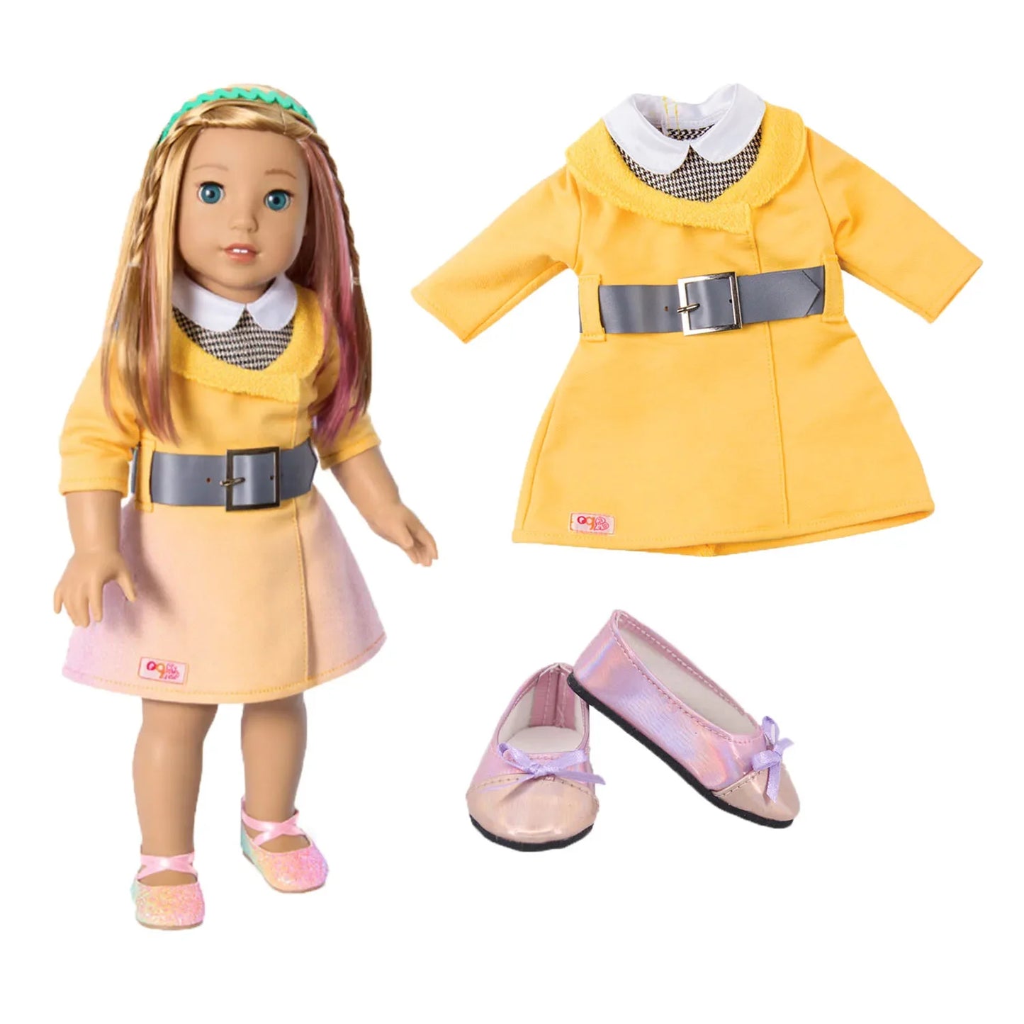 Official Doll Clothes & Accessories – Matching Style Outfits for 18-Inch American & 43cm Reborn Baby Dolls, Our Generation Girl Toys Gift