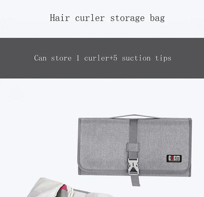 Large Capacity Hair Dryer Case – Dustproof Travel Storage Bag Organizer for Dyson Pre-Styling Dryer & Curling Barrels Pouch