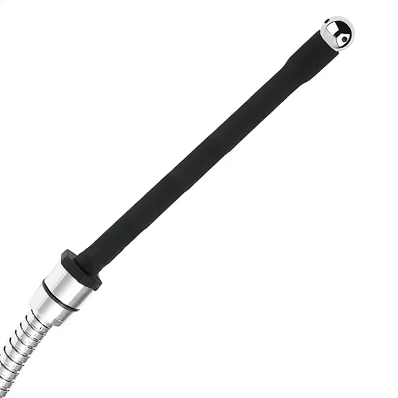 Silicone Enema Syringe & Anal Cleaning Set – Douche, Shower Head, Beads & Nozzle Attachment, 25–200cm