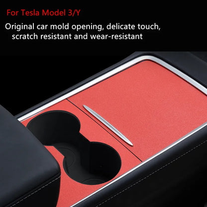 Car Protective Film Sticker for Tesla Model 3/Y – Anti-Scratch Central Control Panel Sticker Interior Auto Styling Decor
