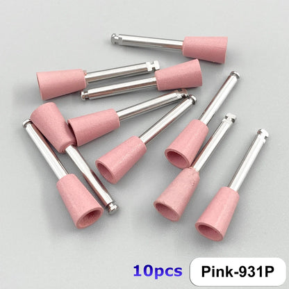 WELLCK Dental Silicone Grinding Heads – 12/10pcs Teeth Polisher for Low-Speed Dental Tools & Lab Use