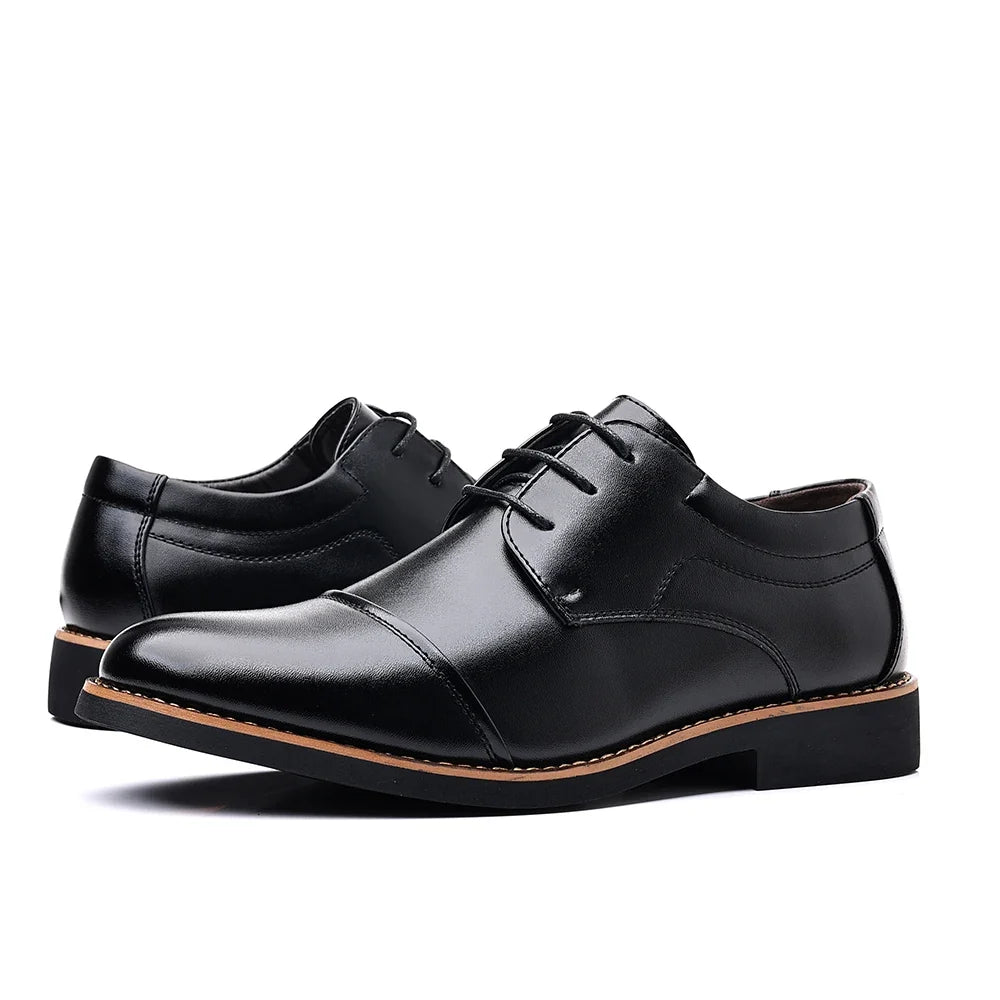 Men's Business Casual Work Shoes - Stylish Comfortable Fashion Footwear for Office & Everyday Wear