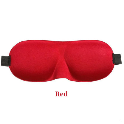 3D Sleeping Eye Mask – Soft Padded Travel Blindfold for Rest, Relaxation & Eye Comfort