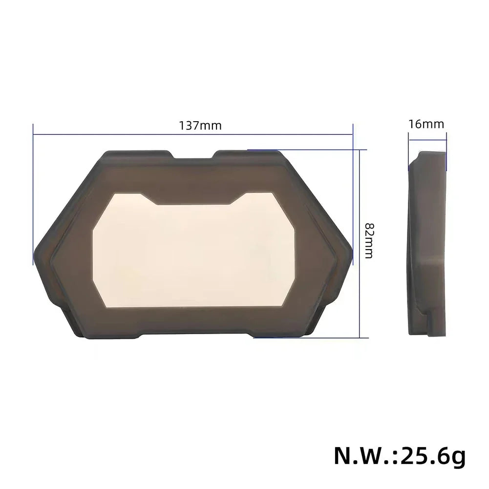 Silicone Protective Dashboard Cover for KUGOO G2PRO Electric Scooter - Waterproof Switch Panel Cover