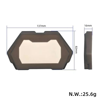 Silicone Protective Dashboard Cover for KUGOO G2PRO Electric Scooter - Waterproof Switch Panel Cover