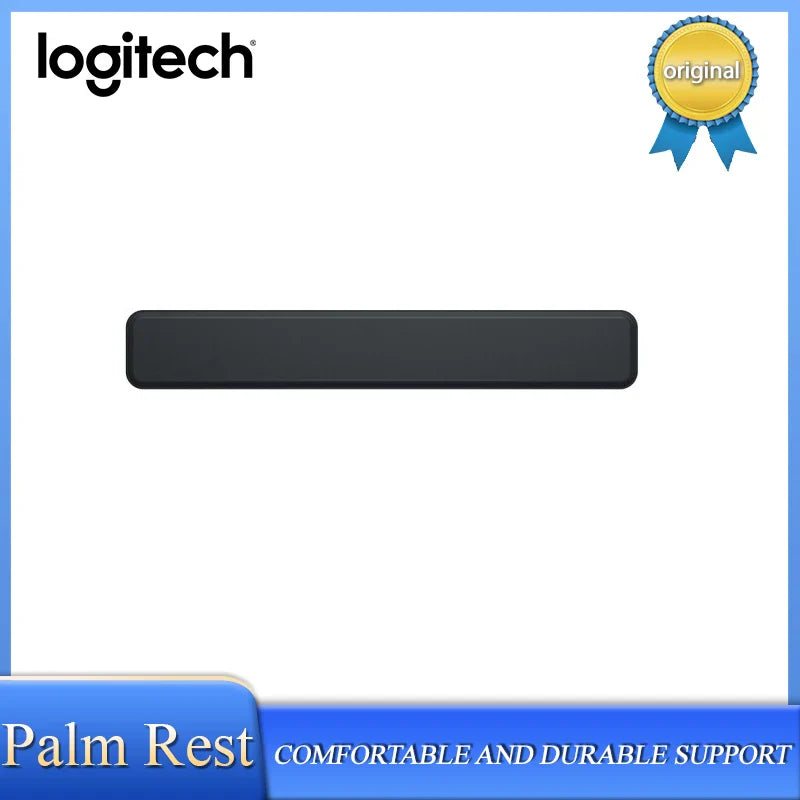 Logitech MX Keys & Craft Keyboard Wrist Rest Pad – Ergonomic Palm Support, Durable Comfort Cushion for Stable Typing Control