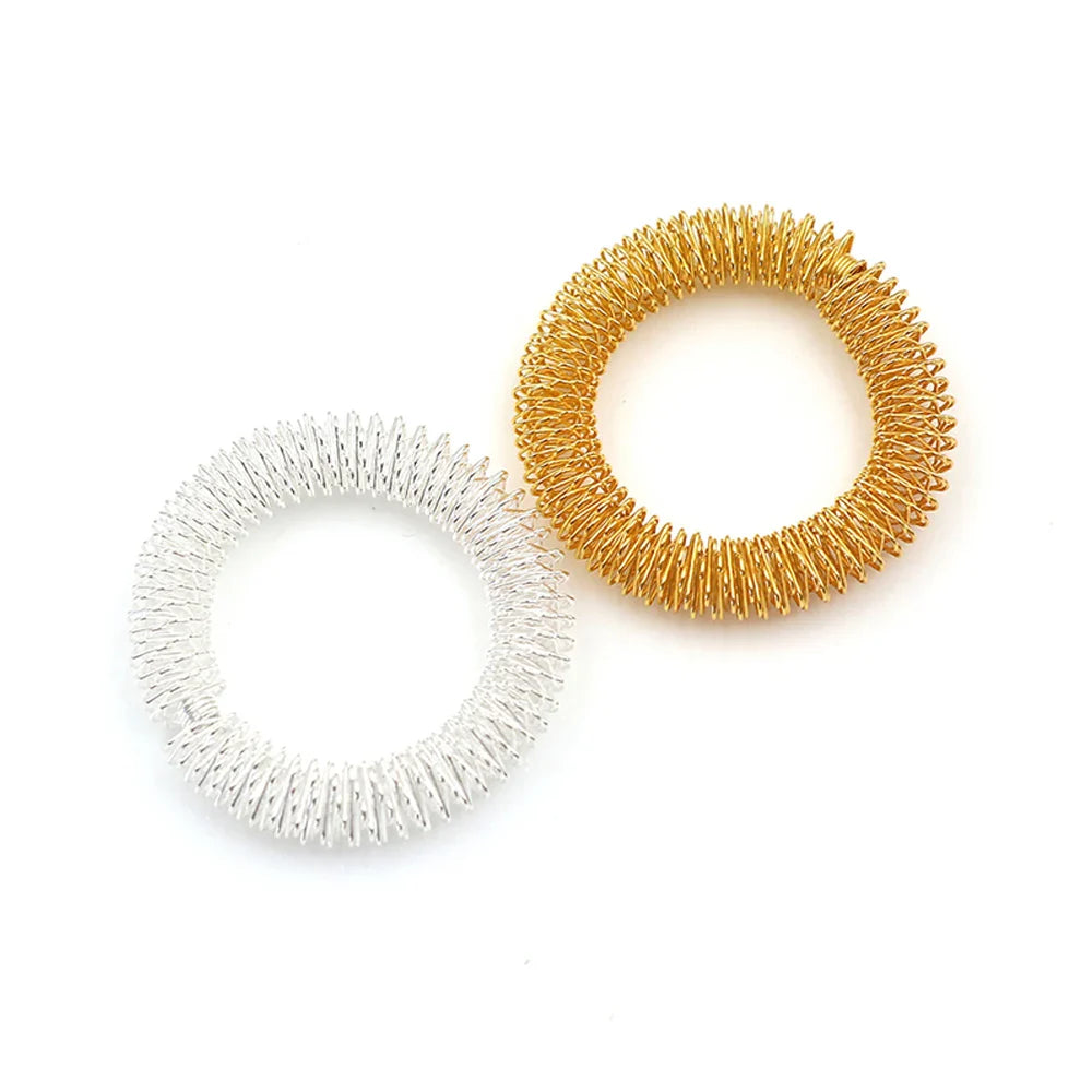 9pcs Hand & Foot Magnetic Therapy Spiky Massage Balls – Acupressure Trigger Point Pain Relief Pocket Massager