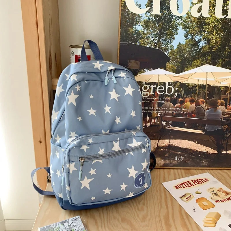 Star Laptop Backpack 17 Inch | Cute Travel & College Bag for Women, Men, Students, Back to School Bookbag