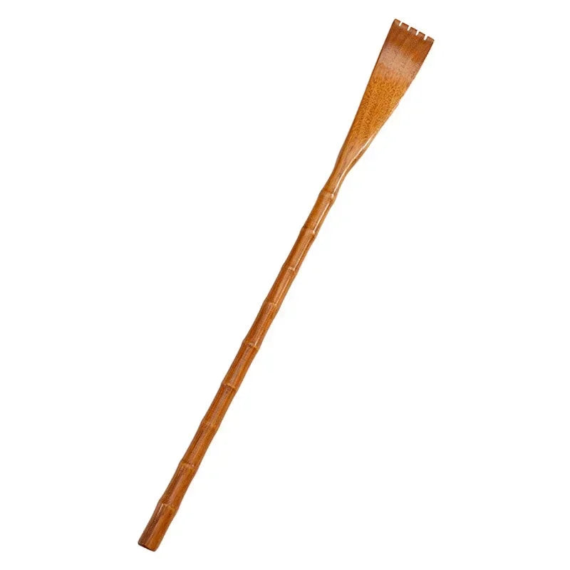 Long Handle Wooden Back Scratcher Massager - Body Massage Rake for Household Health and Relaxation