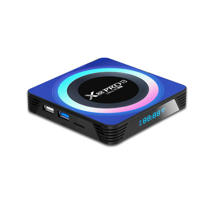 X88 PRO 13 Android 13.0 TV Box - Rockchip RK3528, 4K & 8K Support, 64GB/32GB/16GB Storage, Dual Wifi 2.4G & 5G, BT5.0 Global Media Player