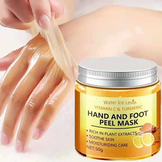 Vitamin C & Turmeric Hand Wax Mask – Smoothing, Cleansing & Illuminating Treatment for Hands & Feet