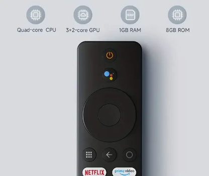 XMRM-006 Bluetooth Voice Remote Control – For MI Box 4K, Xiaomi Smart TV 4X, Android, with Google Assistant Control