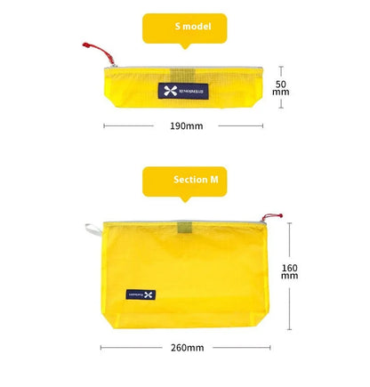 XENOSMILUS Travel Organizer Bag — Waterproof Clothes, Passport & Toiletry Holder with Large Capacity for Cards and IDs