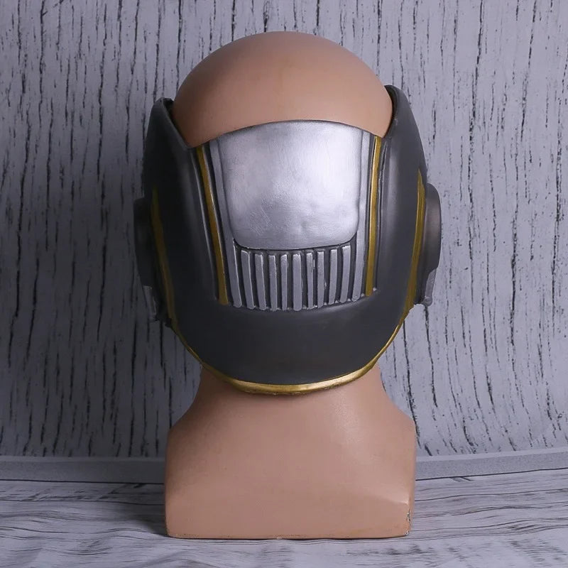 Star Lord LED Helmet Latex Mask — Cosplay Peter Quill Superhero Prop for Infinity War, Halloween & Party