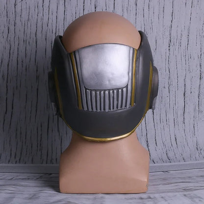 Star Lord LED Helmet Latex Mask — Cosplay Peter Quill Superhero Prop for Infinity War, Halloween & Party